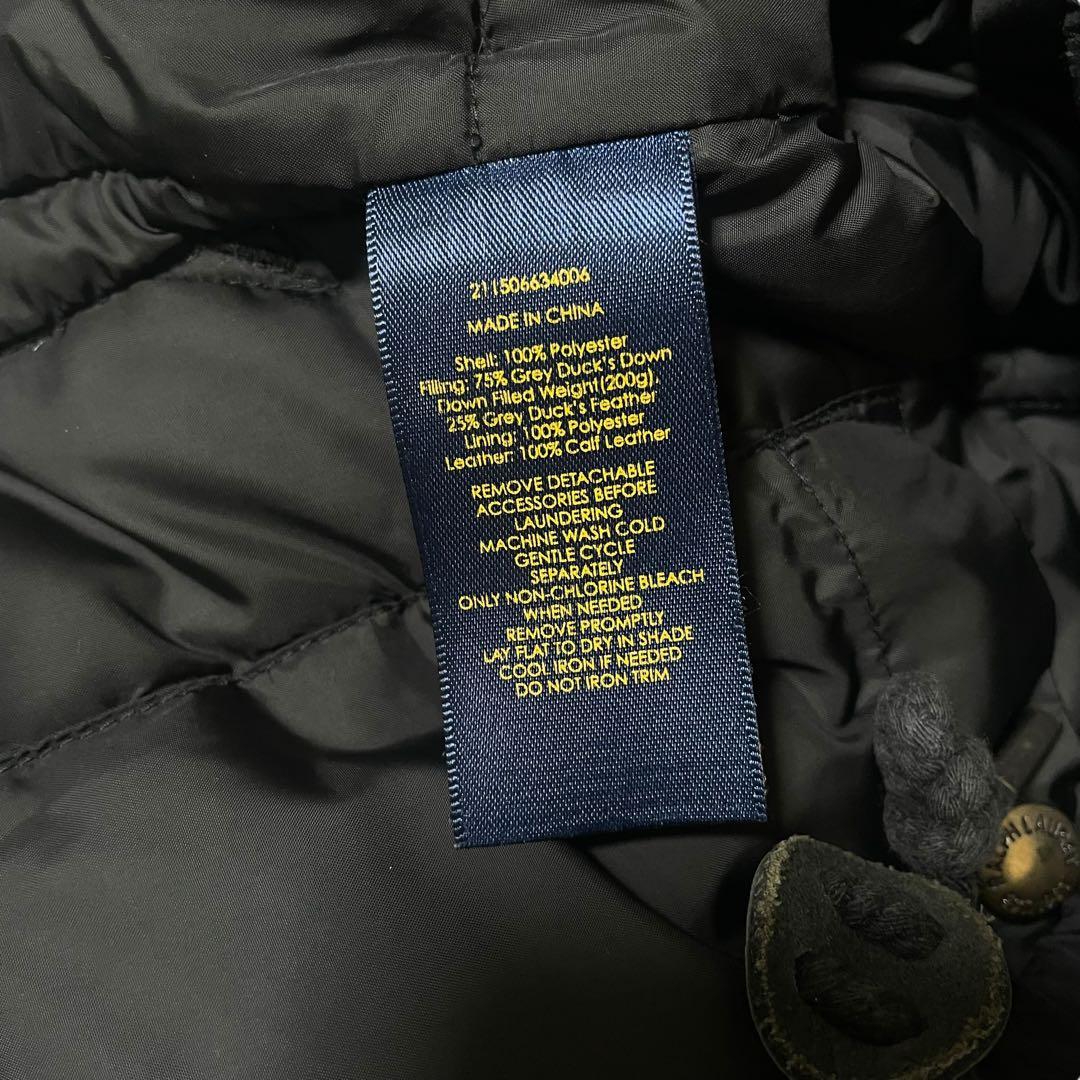 Ralph Lauren ダウンジャケット 中綿 ラルフローレン 黒 S