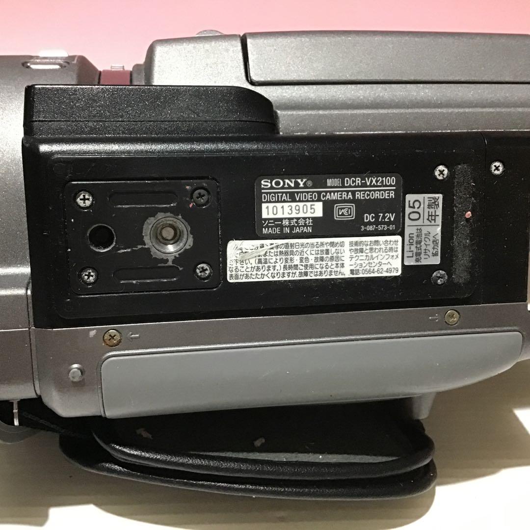 5022199 SONY Handycam. vx2100 ジャンク ビデオ