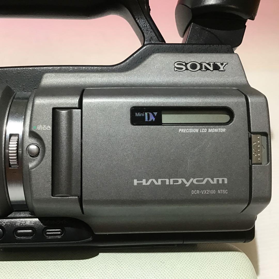 5022199 SONY Handycam. vx2100 ジャンク ビデオ
