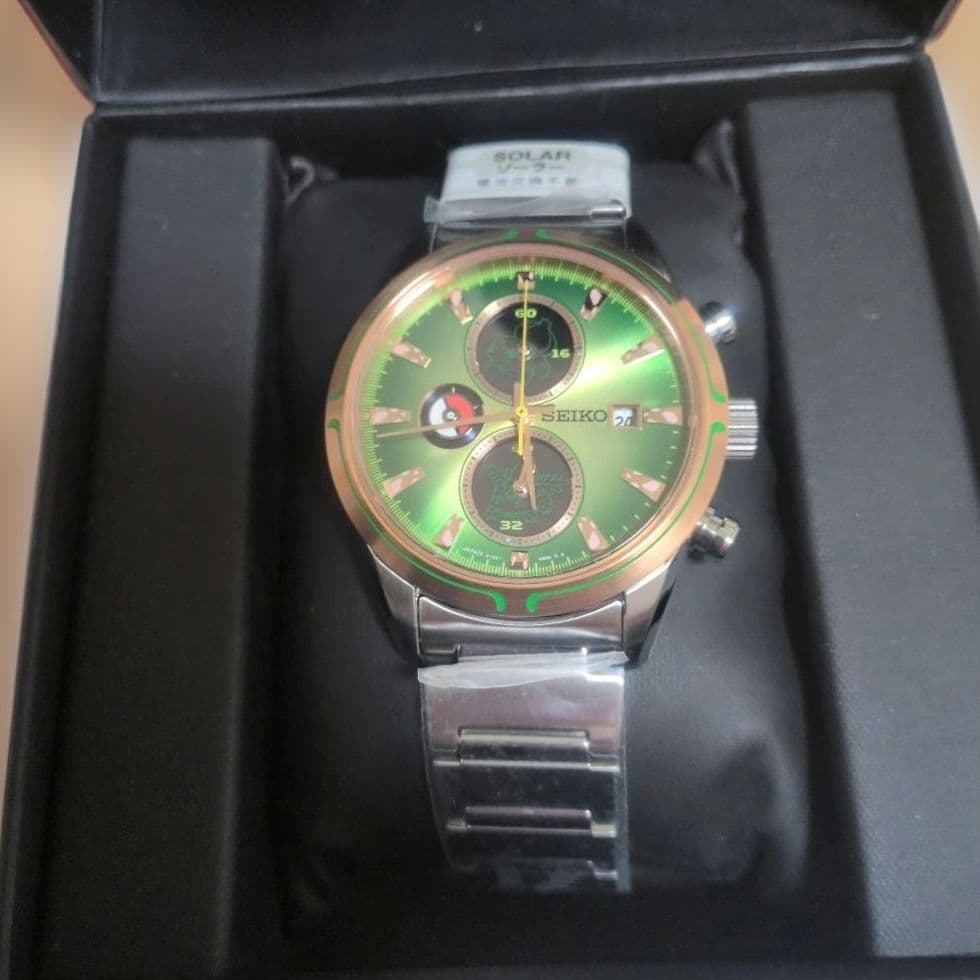 【新品未使用】SEIKO & Pokémon 腕時計 フシギバナ SBPY160