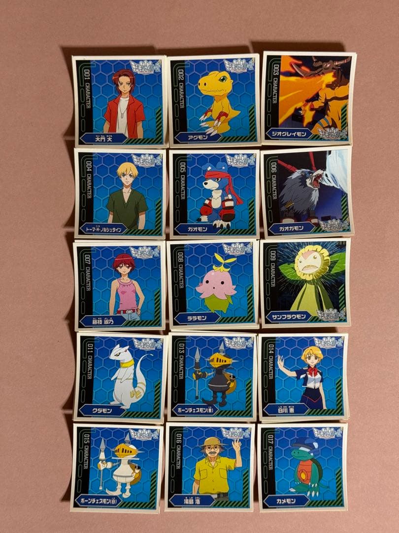 デジモンセイバーズ　シール