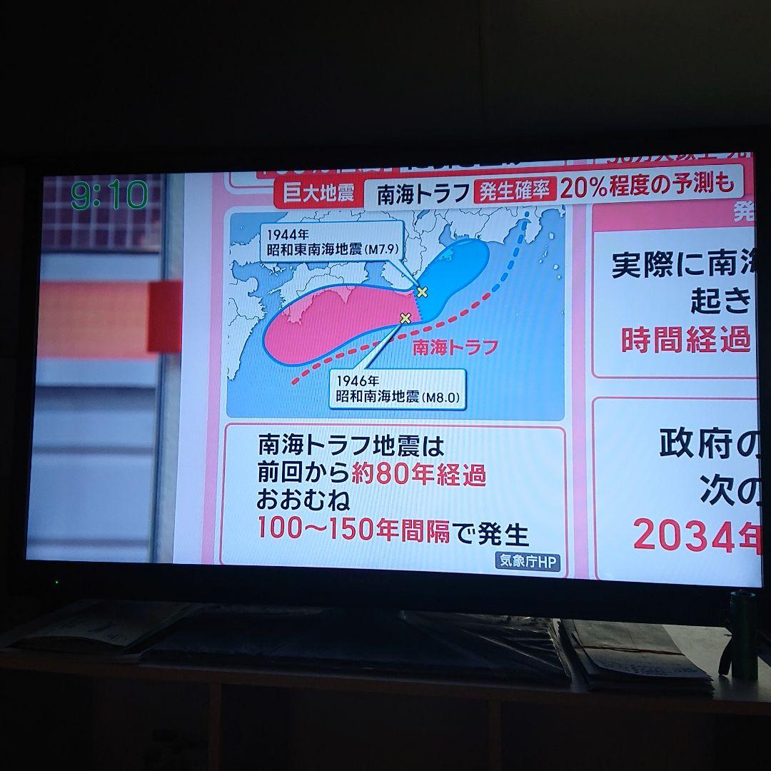テレビ42インチとテレビ台セット