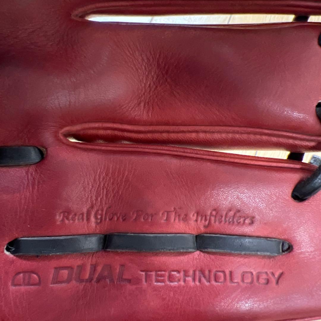 Wilson 硬式グローブ 日本製 赤