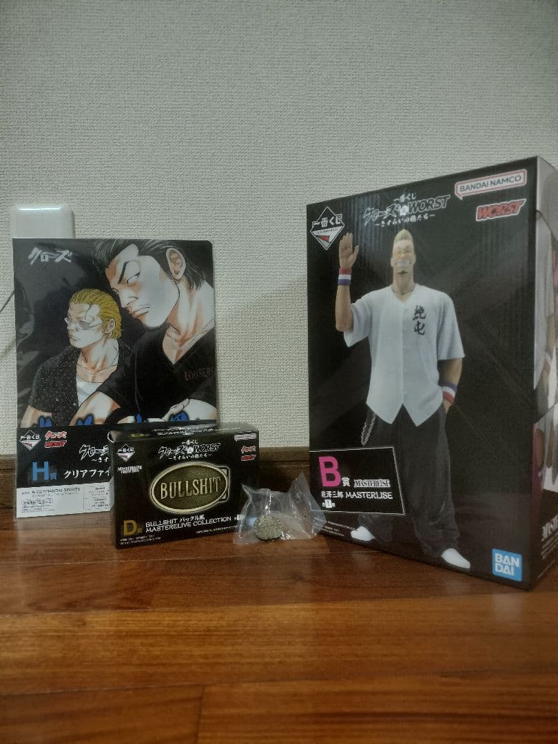 一番くじ クローズ＆WORST 花澤三郎フィギュアD賞＋おまけ