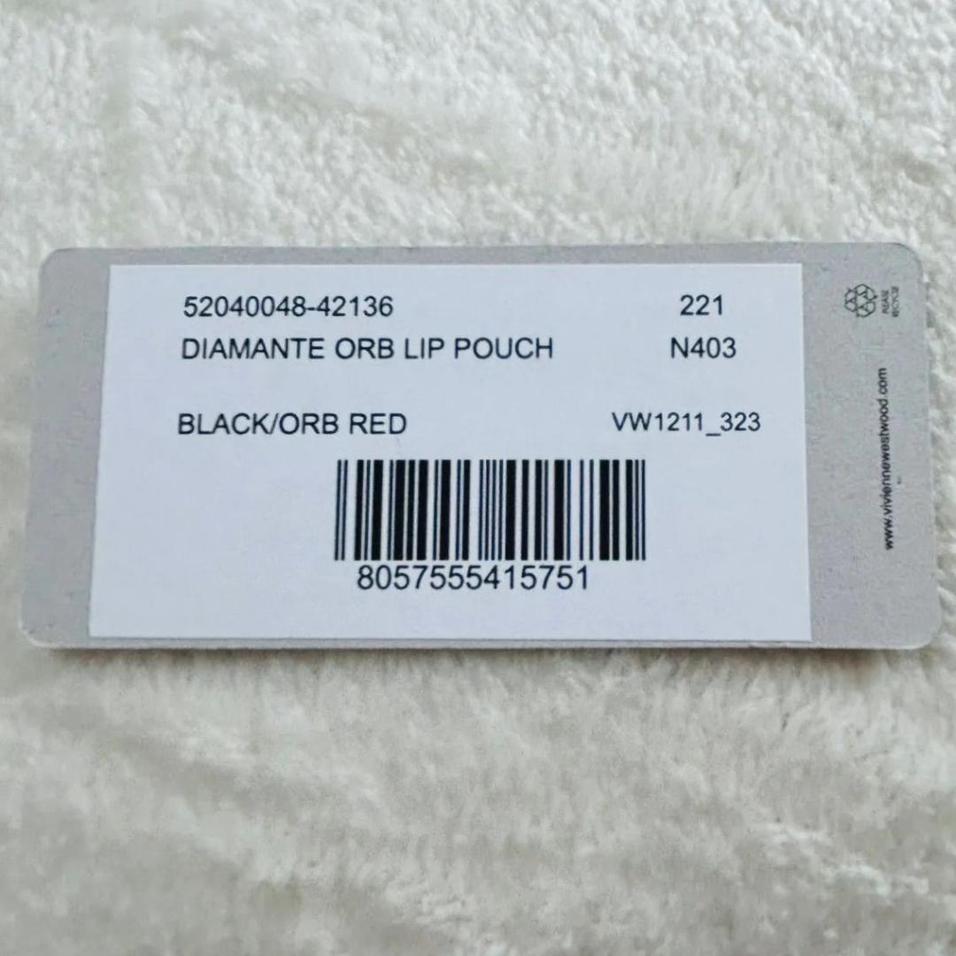 ヴィヴィアンウエストウッド ポーチ ディアマンテオーブ リップポーチ ブラック