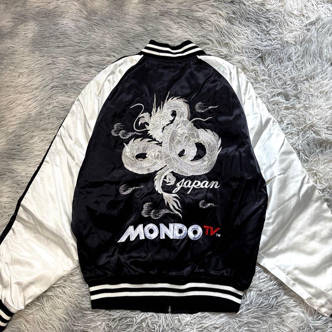 【未使用タグ付】Hoshihime スカジャン MONDO TV コラボ LL