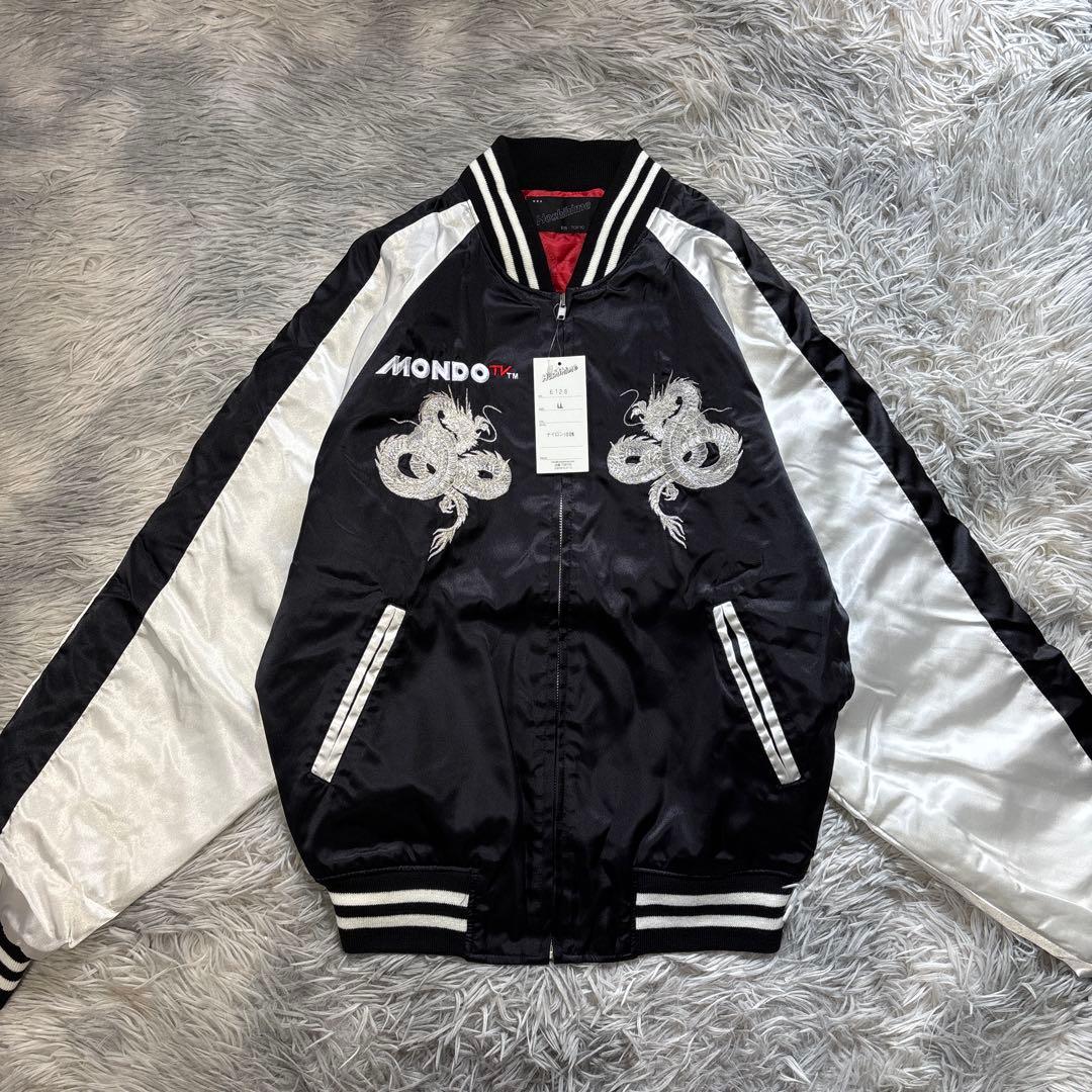 【未使用タグ付】Hoshihime スカジャン MONDO TV コラボ LL