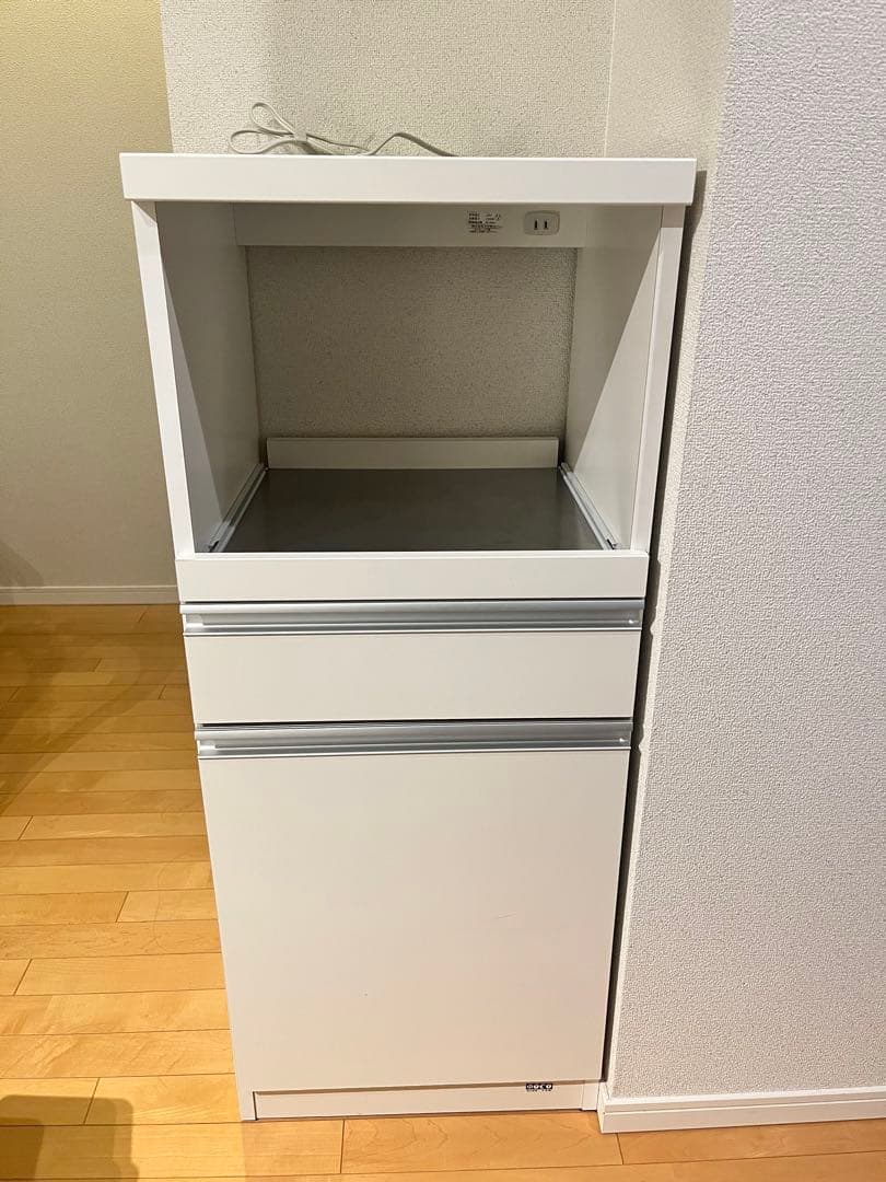 炊飯器収納棚　電子レンジボード　収納棚　ラック　キッチン収納　ニトリ