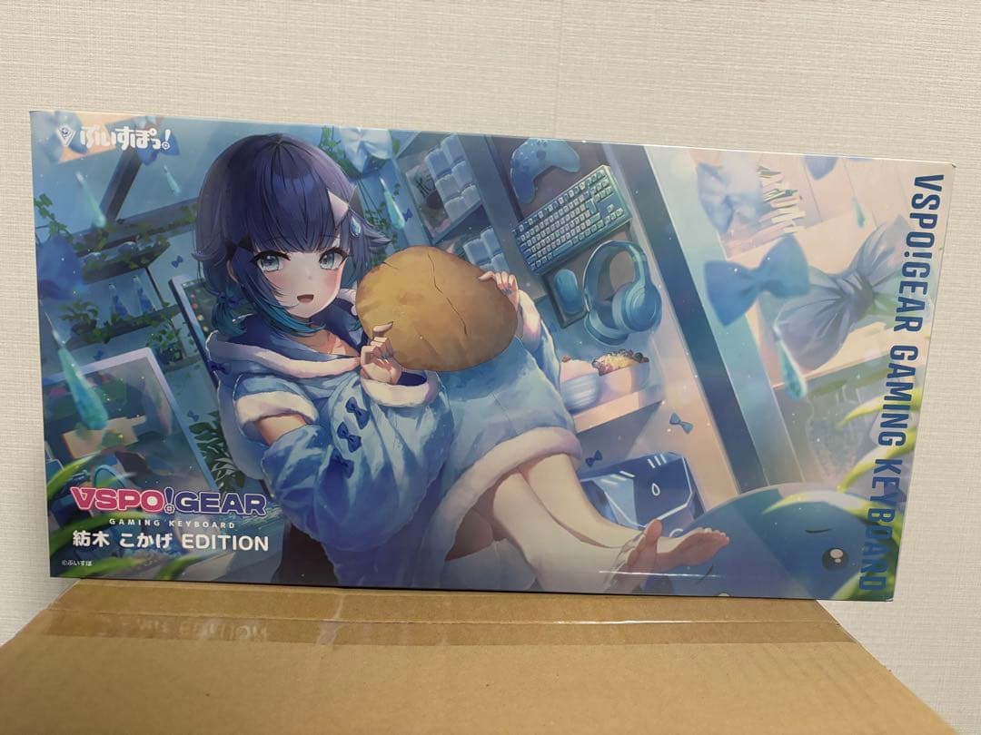 ぶいすぽっ 紡木こかげ キーボード