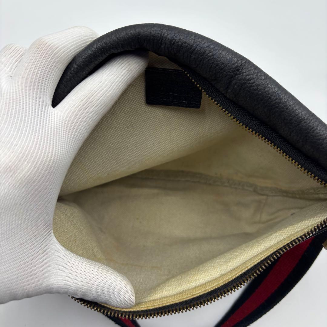 希少 GUCCI グッチ ショルダーバッグ ココキャピタン ウエストポーチ 黒