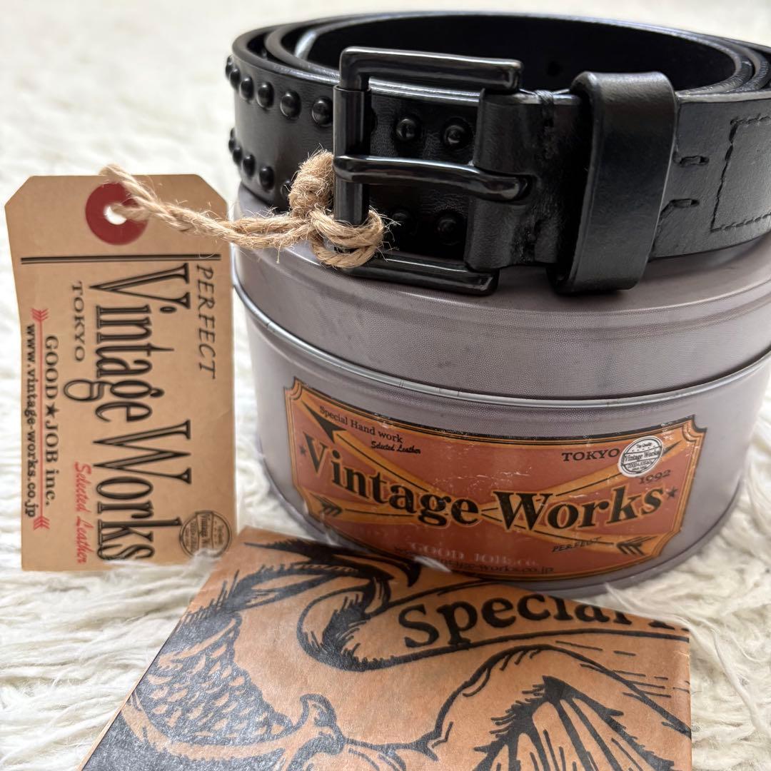 未使用級　Vintage Works DH5714 35/89 缶付き　メンズ