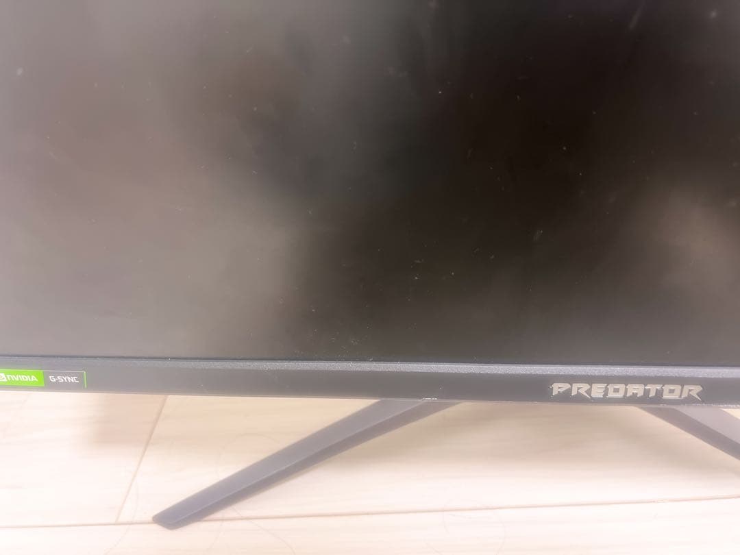 ジャンク品ゲーミングモニター240hz