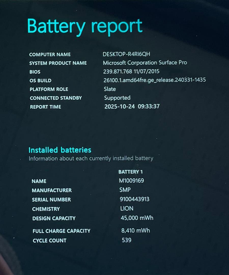 Surface Pro5 1807 LTE SSD256GB メモリー8GB#1