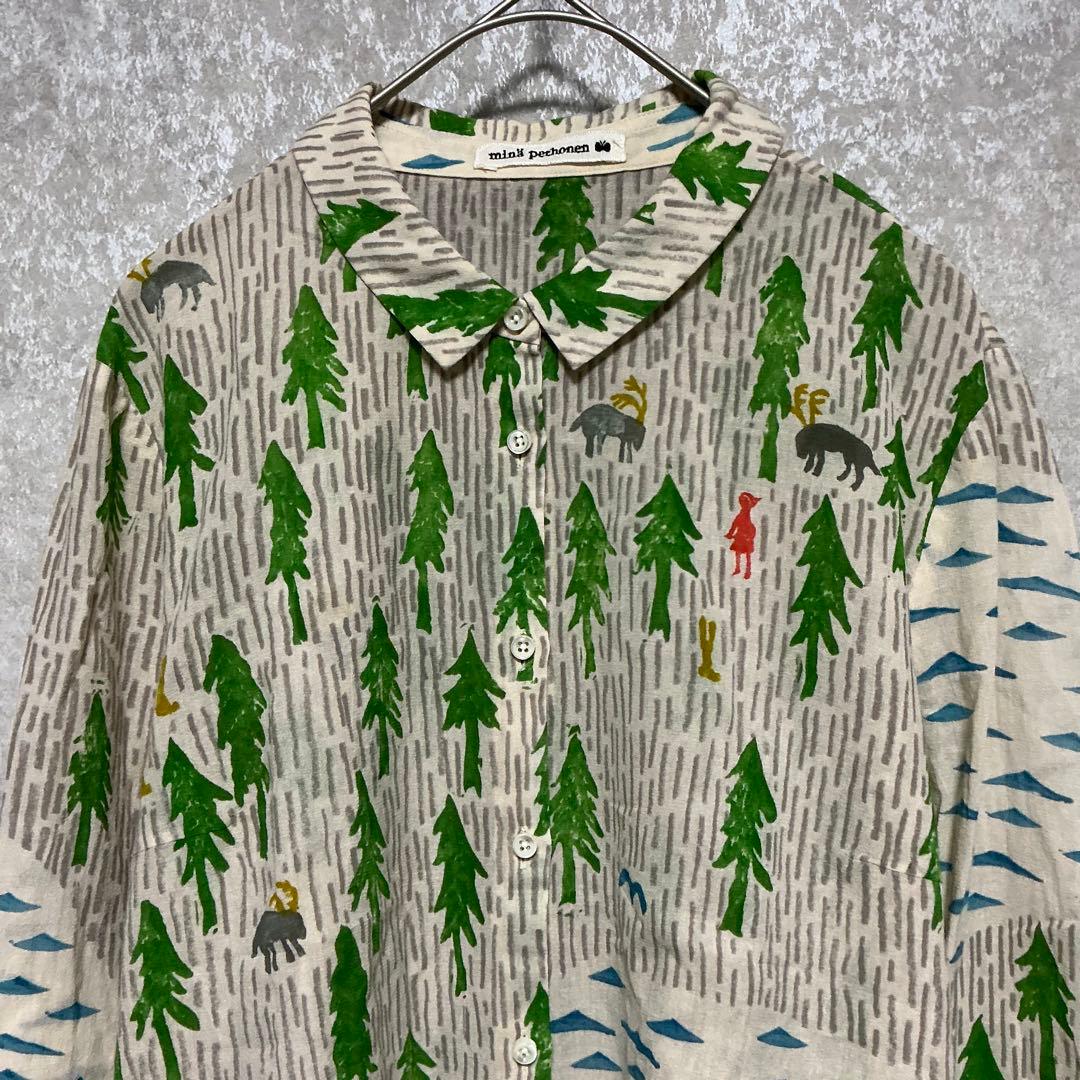【希少】ミナペルホネン mina perhonen one dayリントブラウス