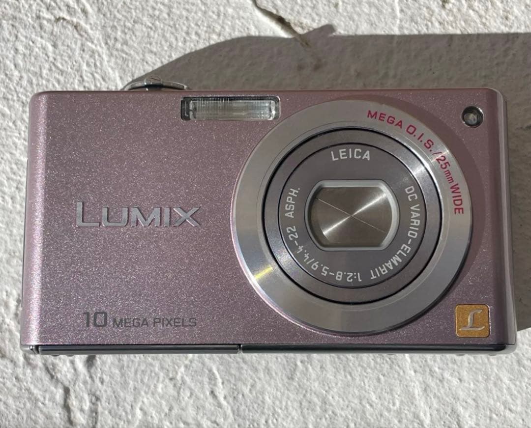 実写美⭕️【動作確認済】Panasonic LUMIX DMC-FX37 ピンク
