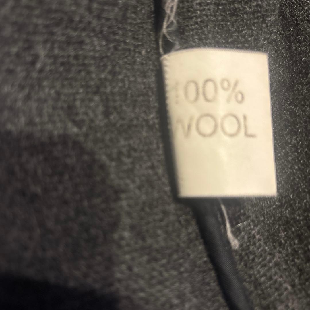 インバーティア　invertere ダッフルコート　ヘリンボーン グレー