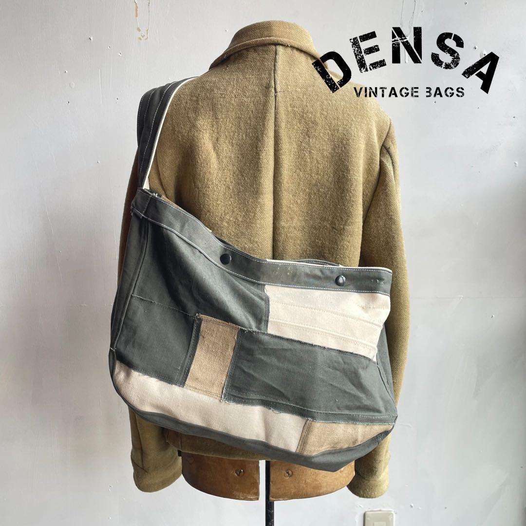 【スペシャルピース】1点物　ビンテージ　ニュースペーパーバッグ　ミリタリー