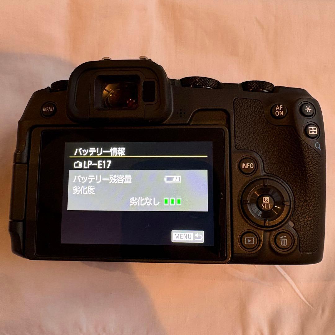 EOS RP ボディ(バッテリー2個付き)