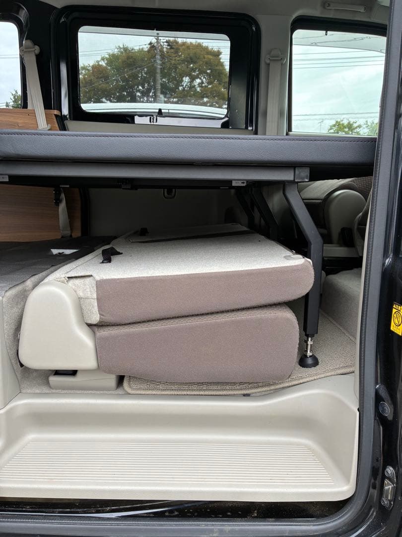 直接の引き渡しのみ。DA17V専用 ベッドキット スタンダードEX テーブル付き