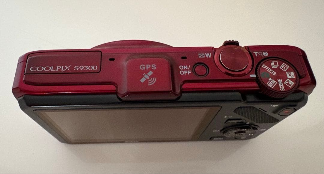 【美品・動作確認済】ニコン　COOLPIX S9300 レッド 完備品