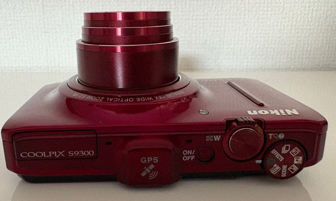 【美品・動作確認済】ニコン　COOLPIX S9300 レッド 完備品