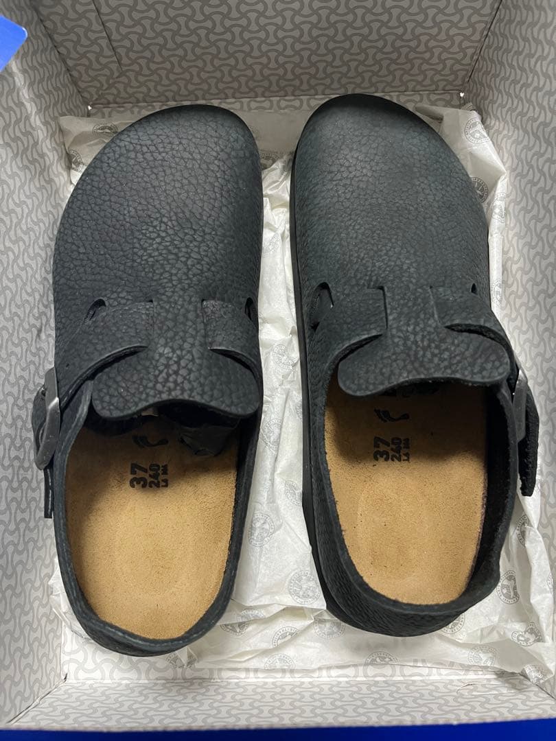 BIRKENSTOCK London NL Black ナロー 37 試着のみ