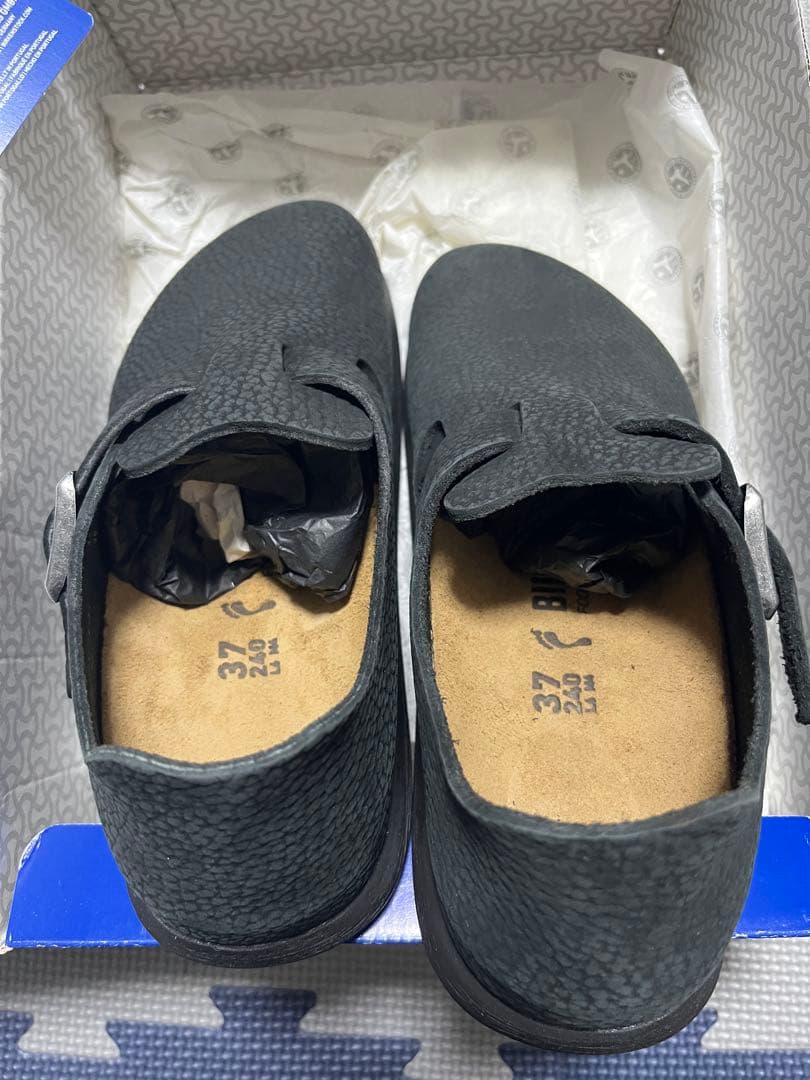BIRKENSTOCK London NL Black ナロー 37 試着のみ