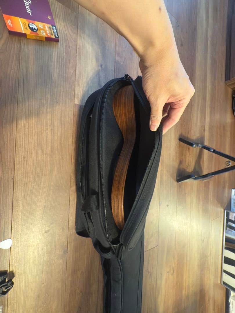 Yamaha SLG200S CRB サイレントギター レッド整備済み