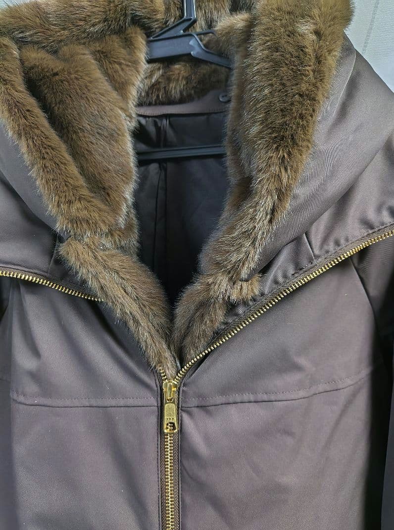 Gready Brilliant 取り外しファー中綿フードコート