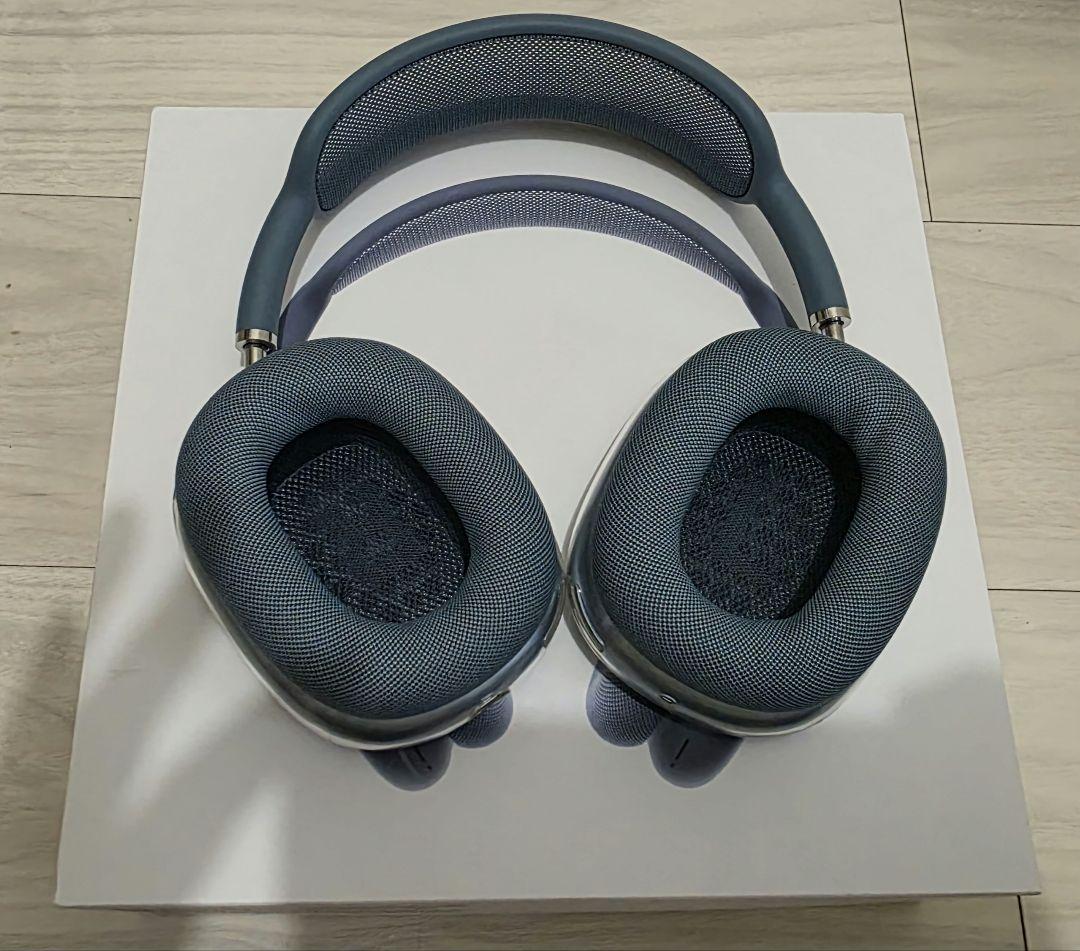 「美品」AirPods Max第二世代 本体 ブルーUSB-C タイプ