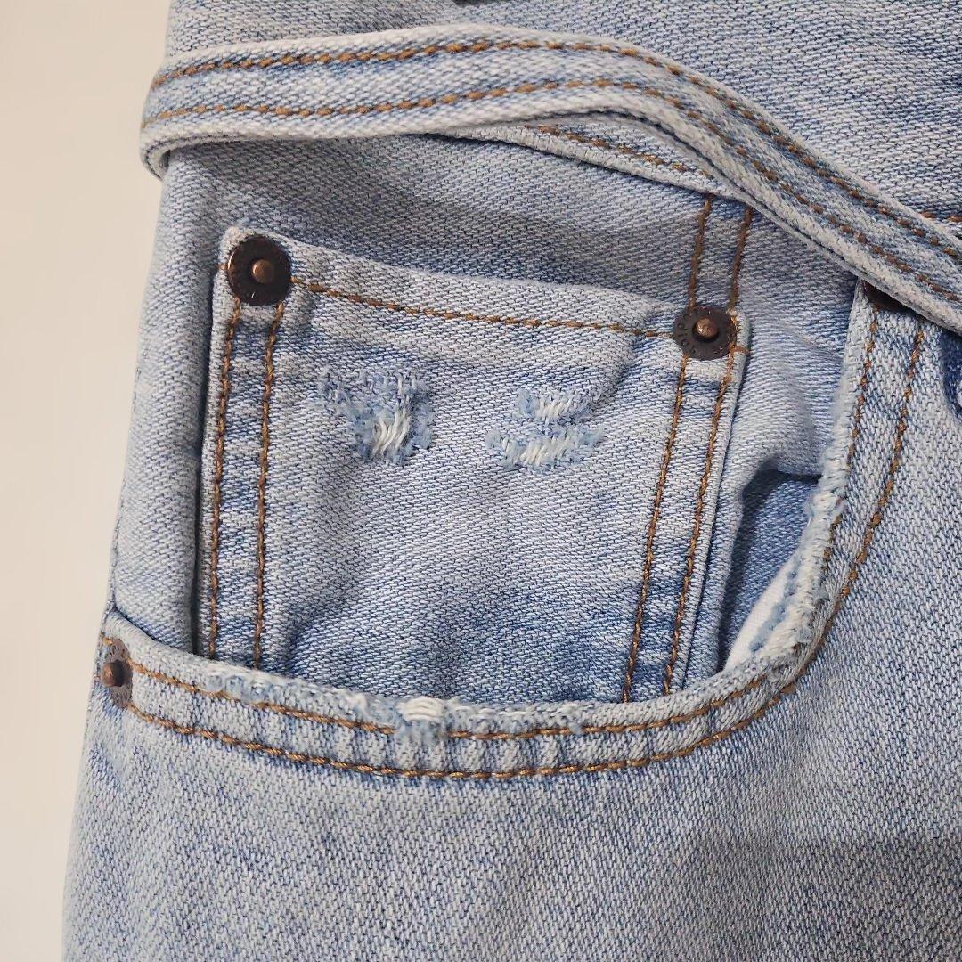 Acne Studios 1991 TOJ ルーズフィットデニム ベルト付き