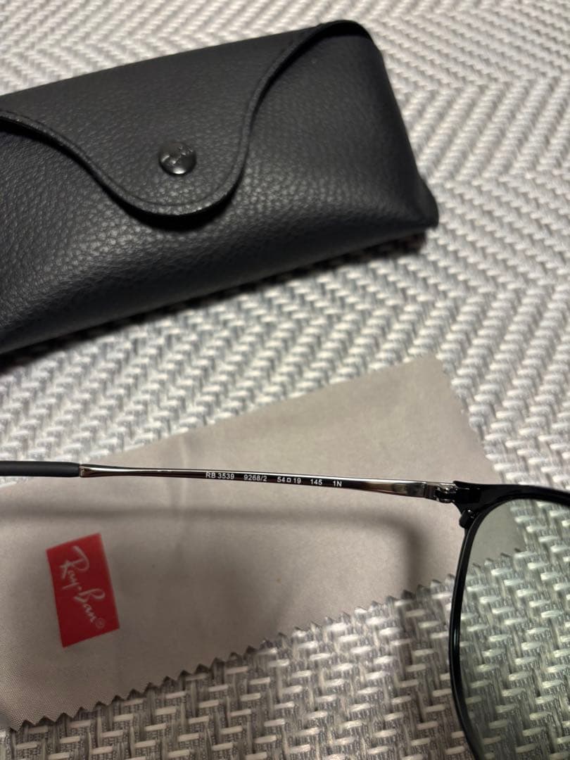 【美品】レイバン RB3539 9268/2 サングラス 高島屋購入 ケース付