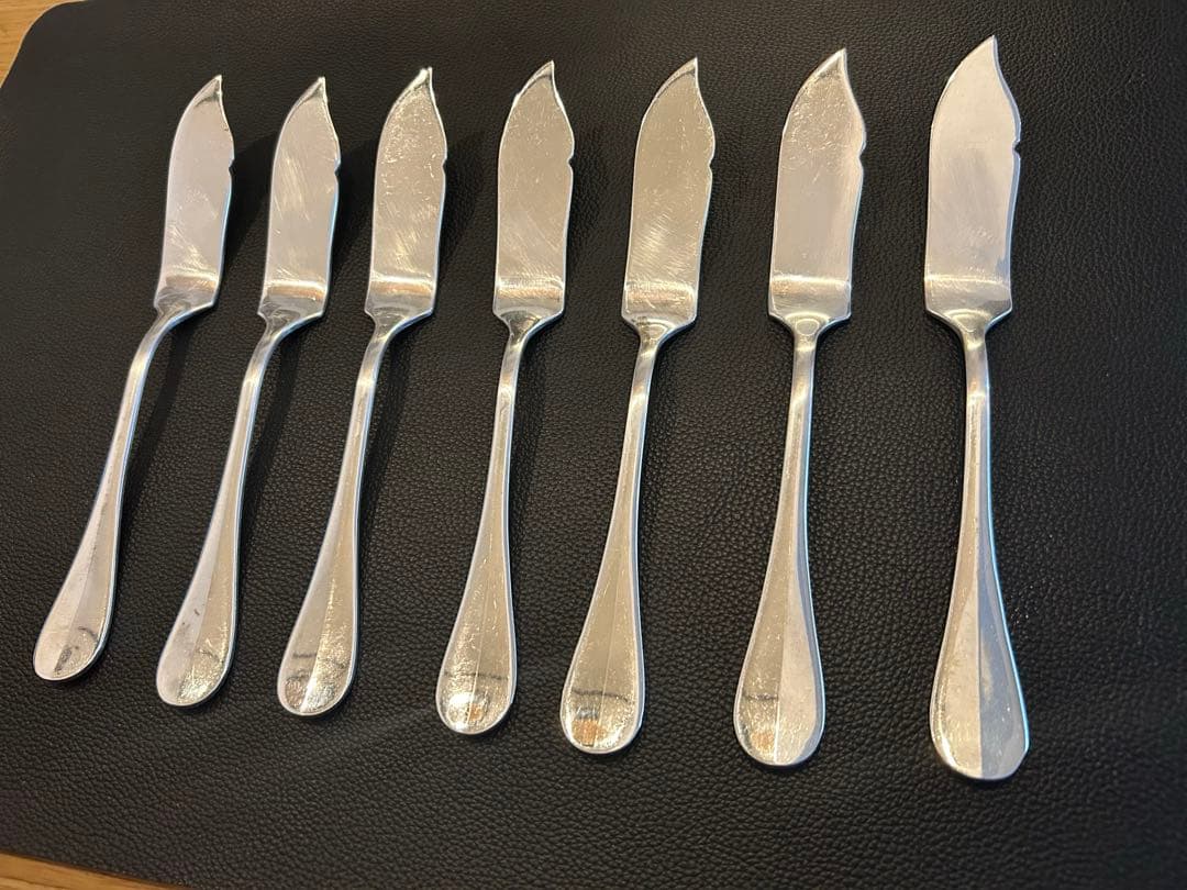 クリストフル　フィッシュナイフ　7本セット