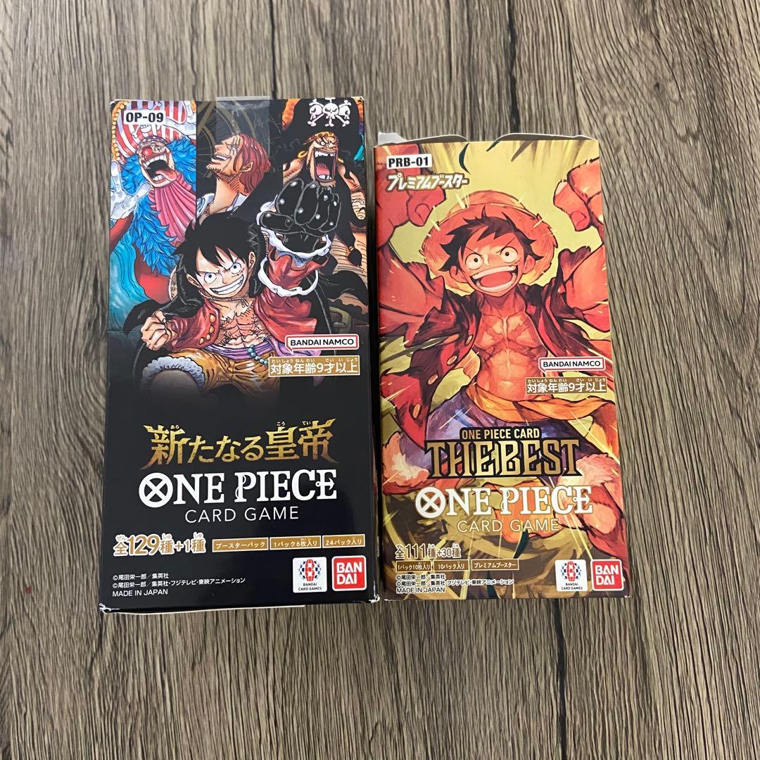 即日発送　ワンピース　新たなる皇帝　ザベスト　BOX ワンピースカード