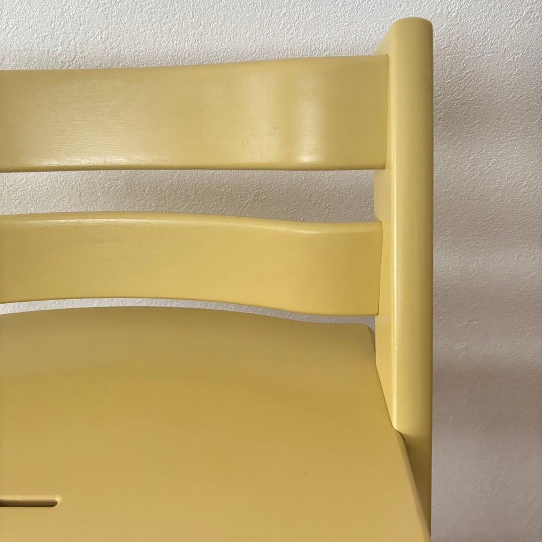 美品＊ストッケ　トリップ トラップ　ベビーチェア+ベビーセット　ウィートイエロー