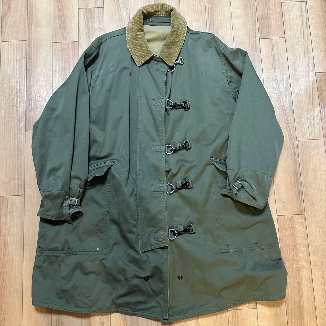 50s60's US ARMY アメリカ軍　ファイヤーマン　コート　ジャケット