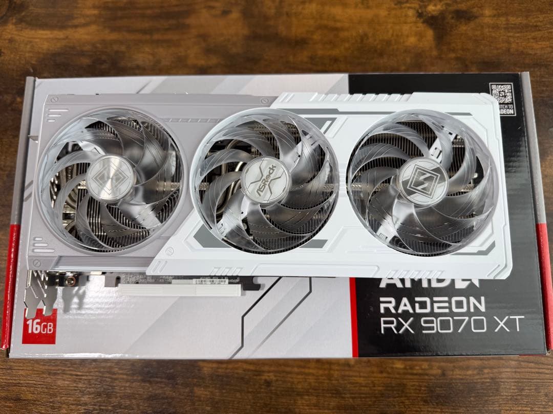 グラフィックボード・グラボ・ビデオカード ASRock Radeon RX 9070 XT STEEL LEGEND