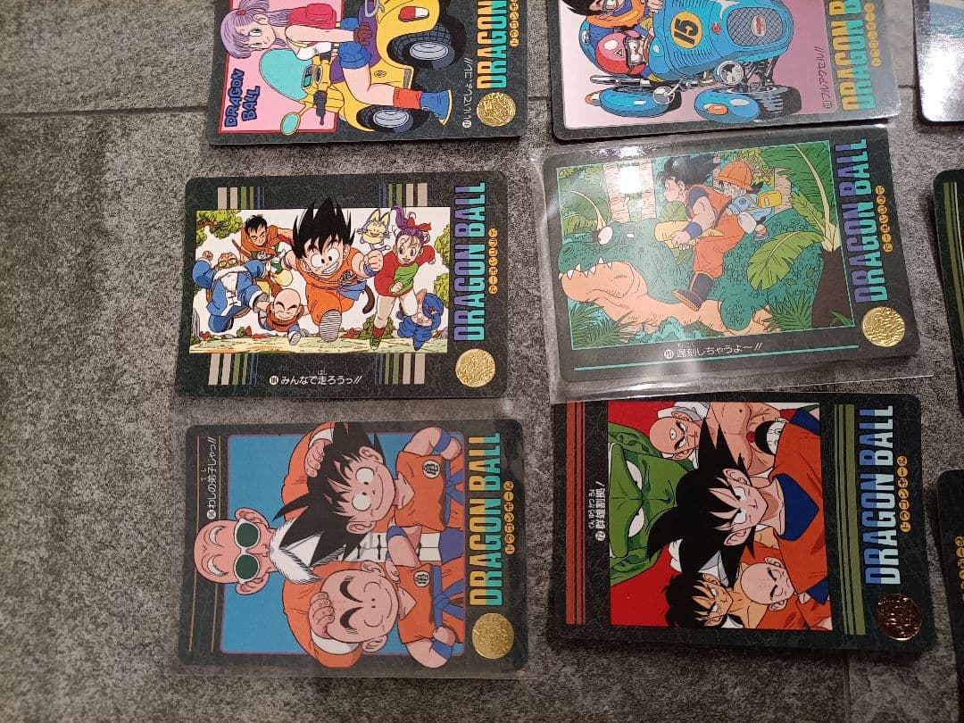 ドラゴンボール ビジュアルアドベンチャー　カードダス45枚セット　まとめ