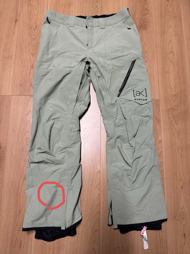 Burton [ak] スノーボードパンツ Lサイズ Hedge Green