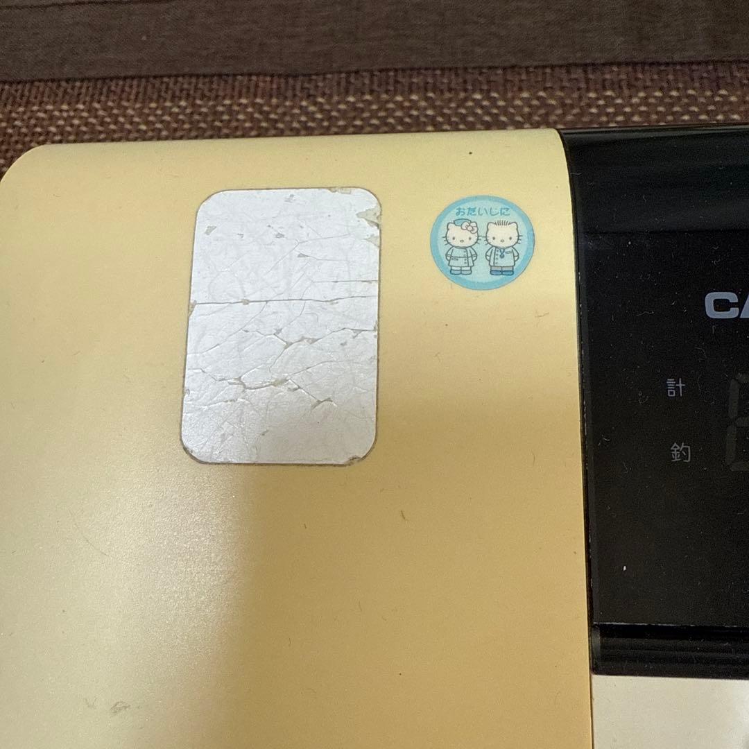 CASIO 電子レジスター110ER取扱説明書付き