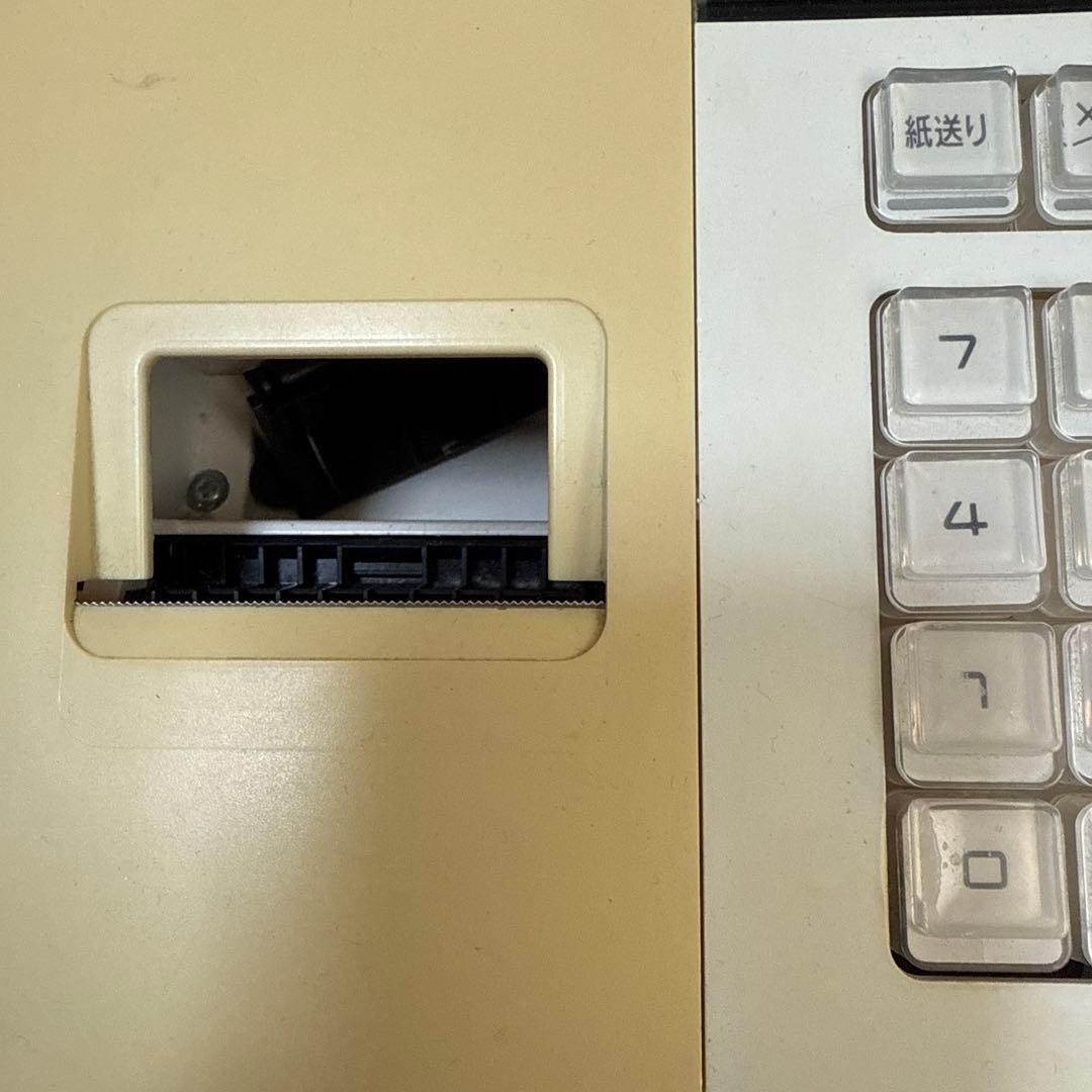 CASIO 電子レジスター110ER取扱説明書付き