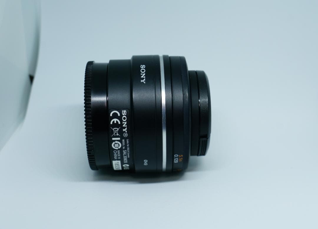 SONY　単焦点レンズ（中古）＋レンズ保護フィルタ（APS-Cサイズ　Aマウント