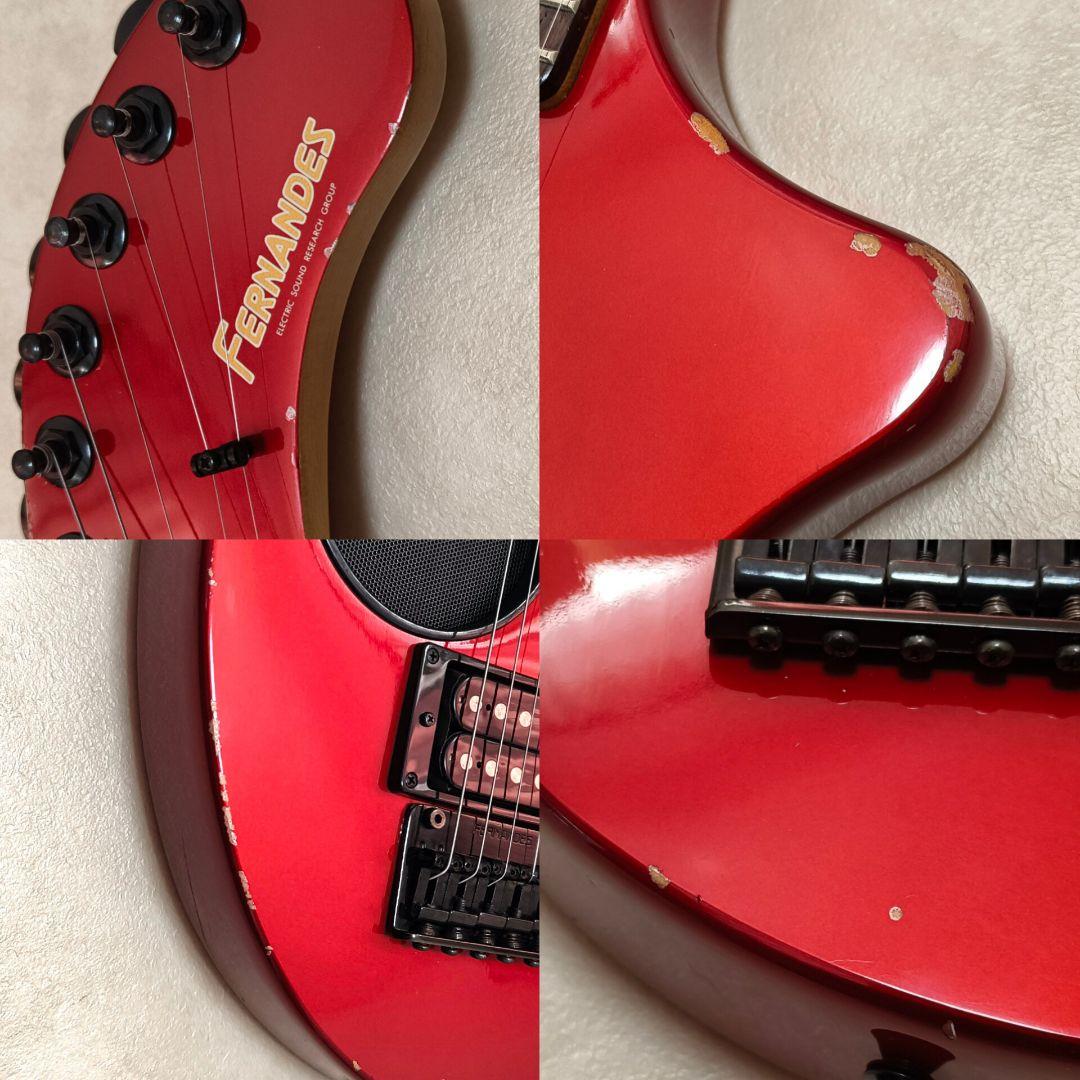 【美品】ZO-3 芸達者 メタリックレッド アンプ内蔵ミニギター ぞうさん