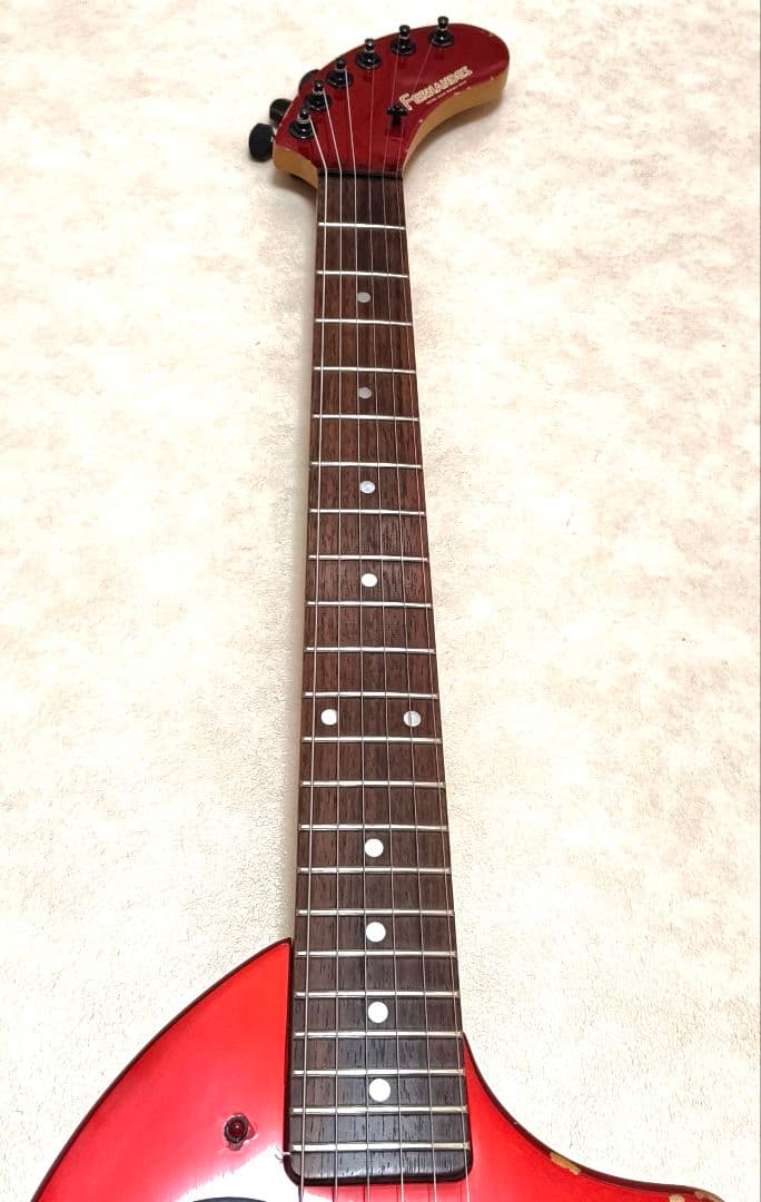 【美品】ZO-3 芸達者 メタリックレッド アンプ内蔵ミニギター ぞうさん