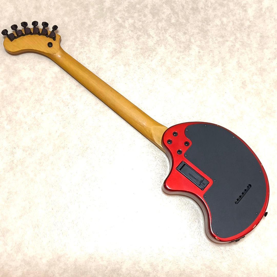 【美品】ZO-3 芸達者 メタリックレッド アンプ内蔵ミニギター ぞうさん
