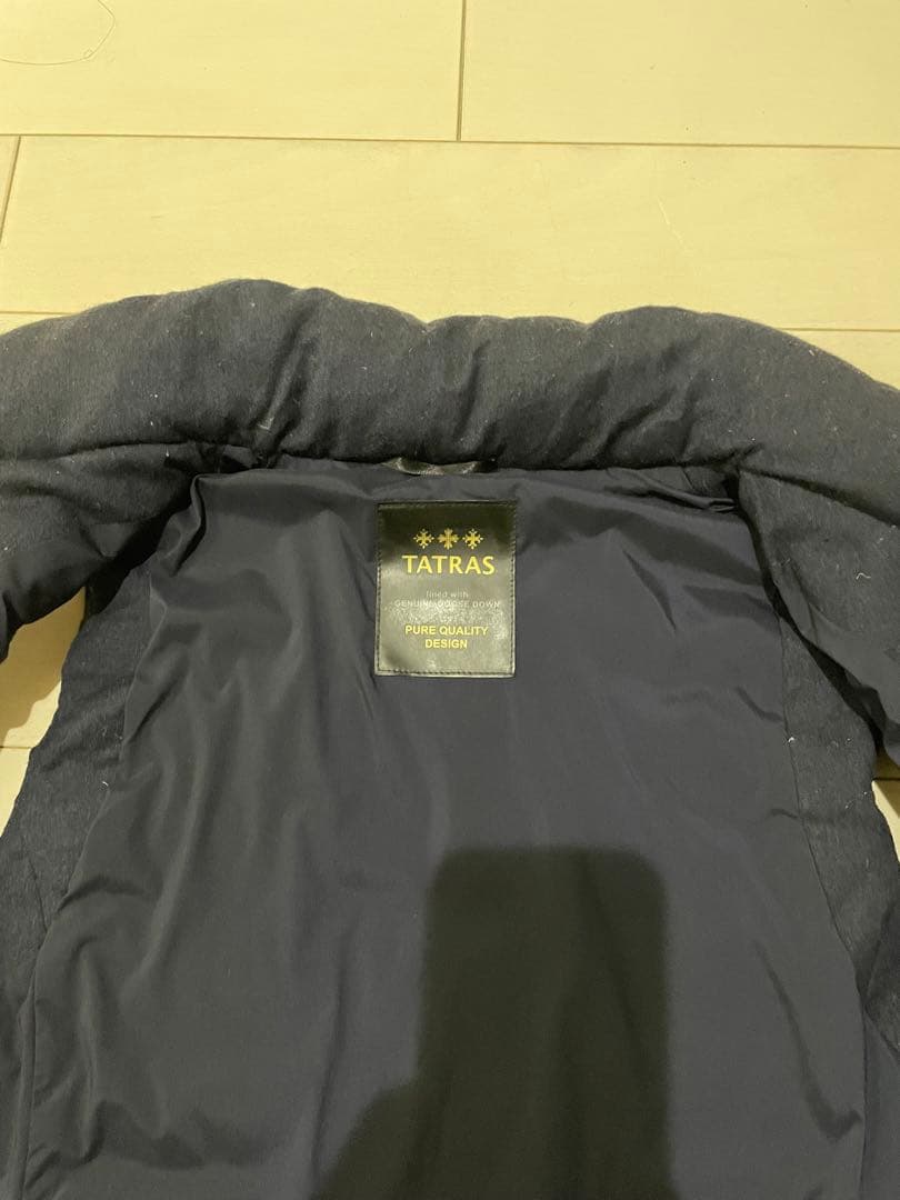 タトラス　グースダウンベスト　サイズ02