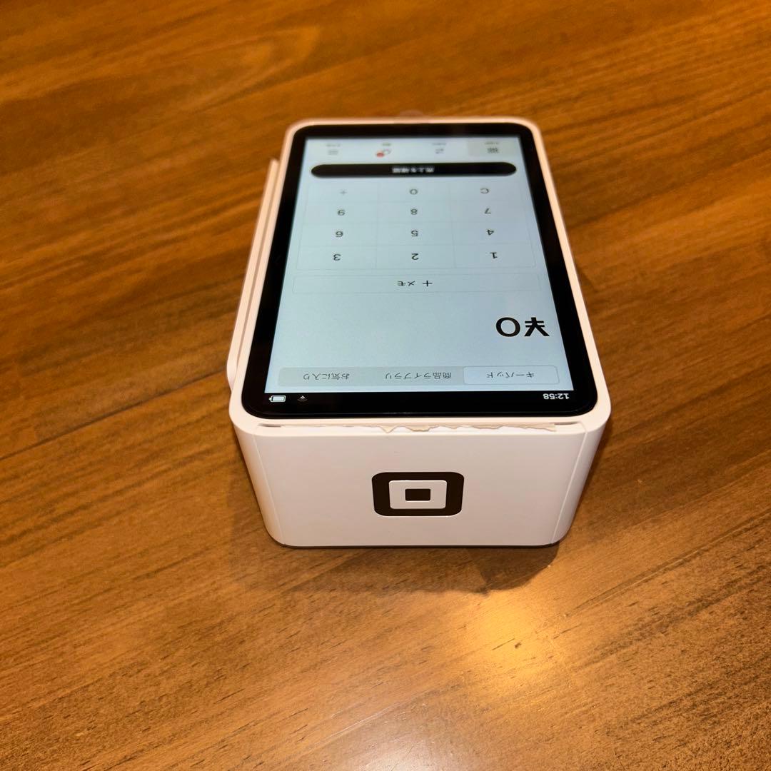 正規販売品　squareターミナルプリンター内蔵型、ポータブルPOS端末ホワイト