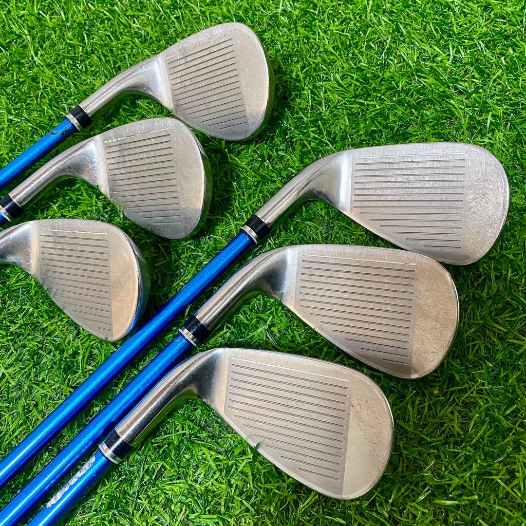 XXIO ゼクシオ10 アイアンセット 6本 L 右 レディース ゴルフクラブ