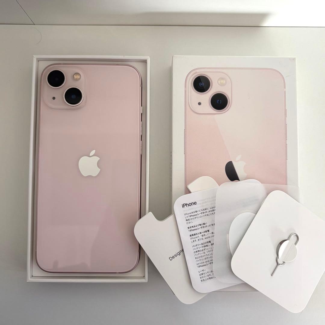 iPhone13 ピンク 本体 128GB SIMフリー バッテリー86%