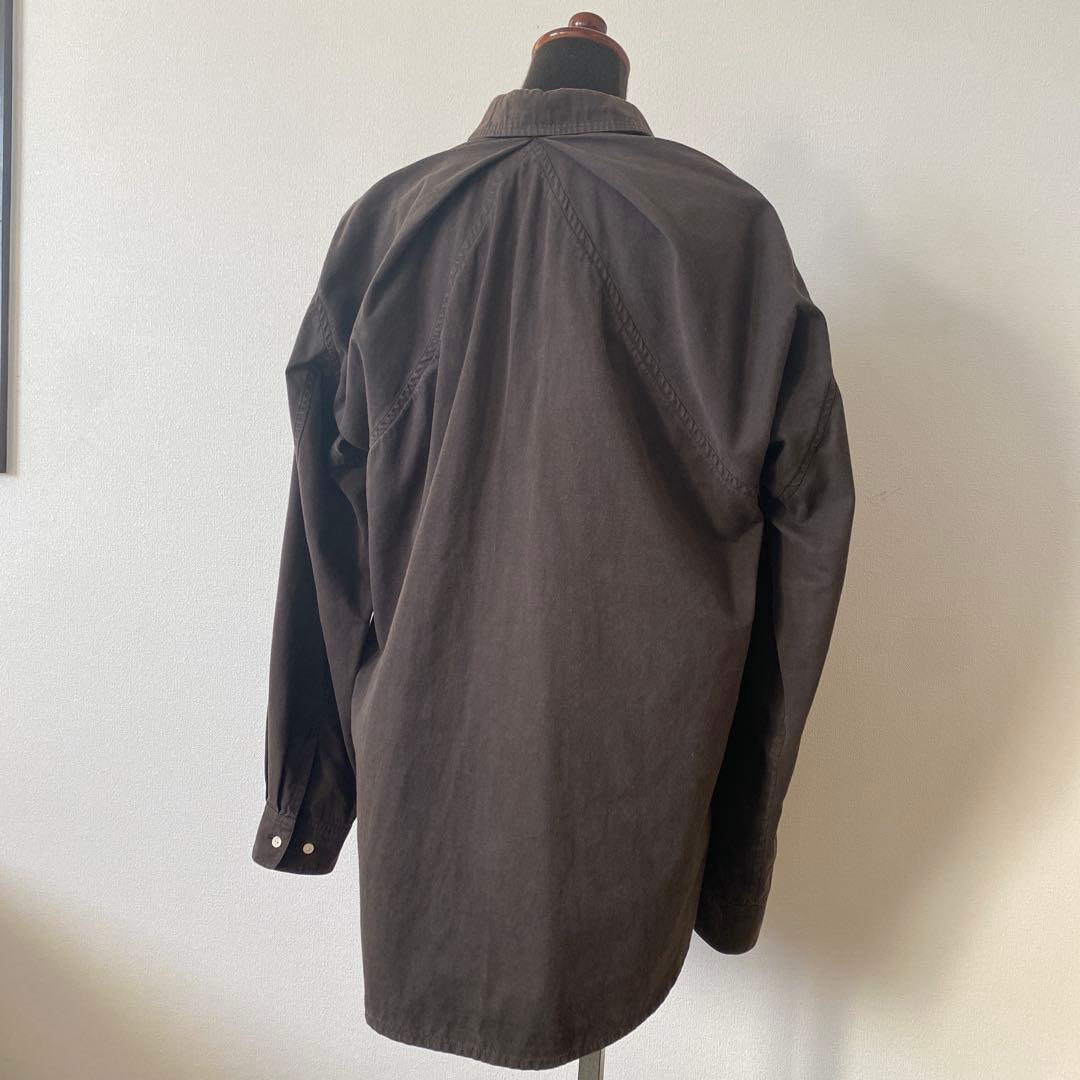 【最終価格】ポスタルコ　フリーアームシャツ 01 ウェザークロス